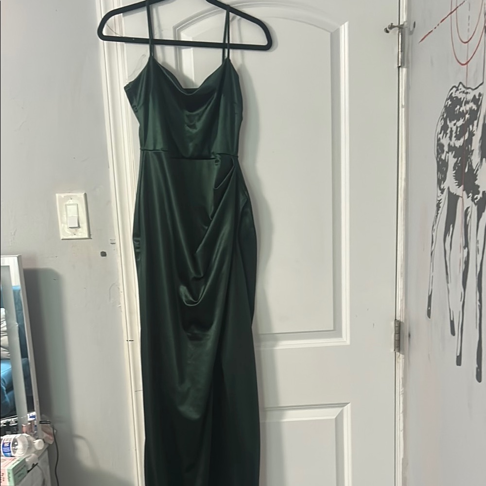 Windsor satin dress